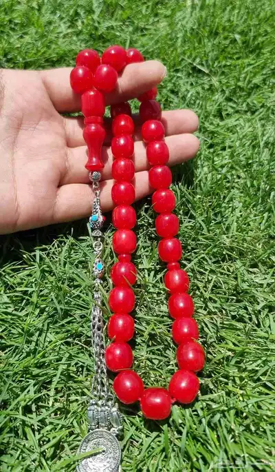 سبح فاتوران 33 خرز قص يدوي 4