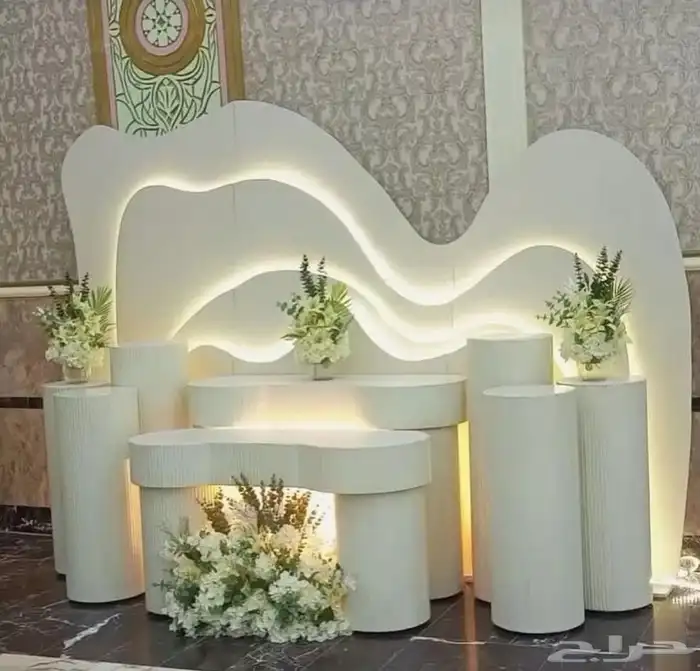 طاولات ضيافة طاولات استقبل 6