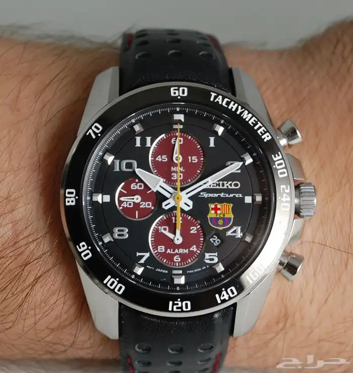 ساعة SEIKO SPORTURA BARCELONA اصدار خاص 1