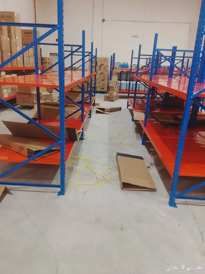 رفوف تخزين مستودعات وبقاله 6