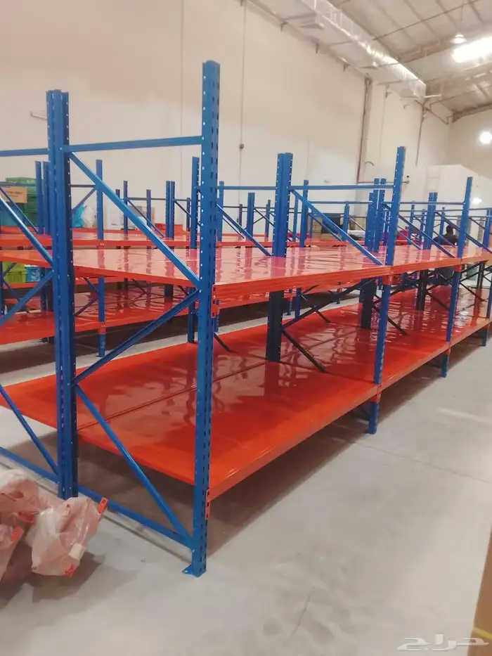 رفوف تخزين مستودعات وبقاله 8