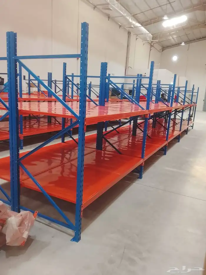 رفوف تخزين مستودعات وبقاله 9