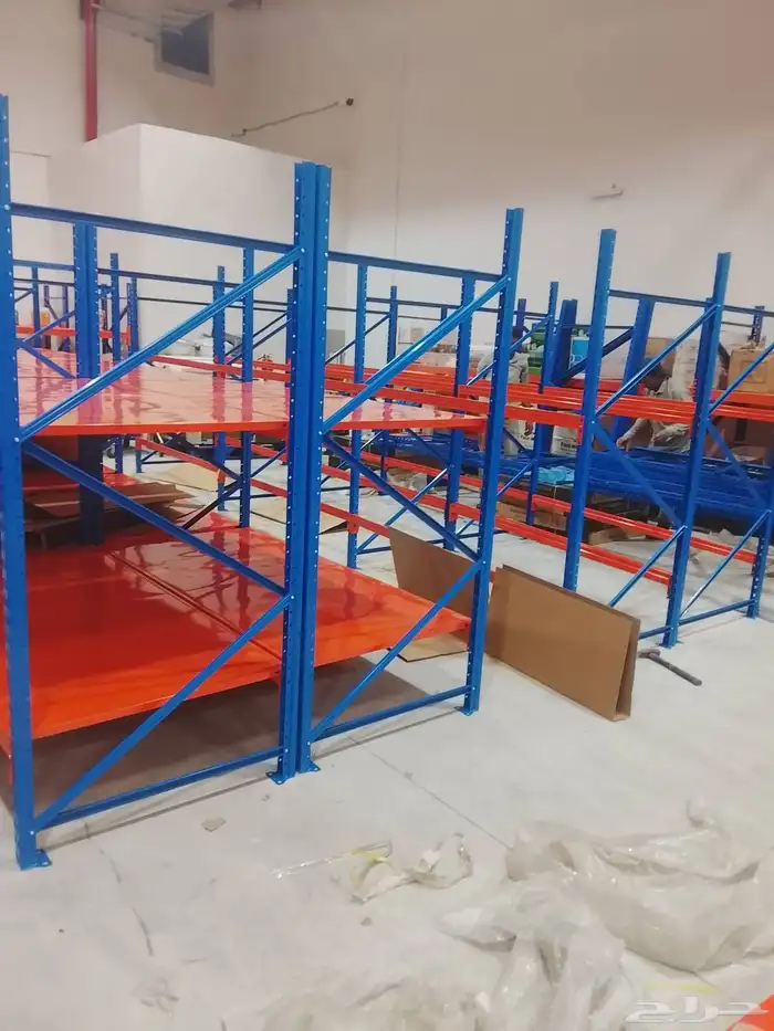 رفوف تخزين مستودعات وبقاله 7