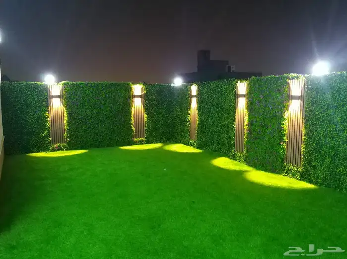 عشب 3d جداري عشب 2d. ثري دي 9