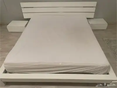 غرفه نوم سرير كومودينو مرتبه لباد بسعر مغري 1
