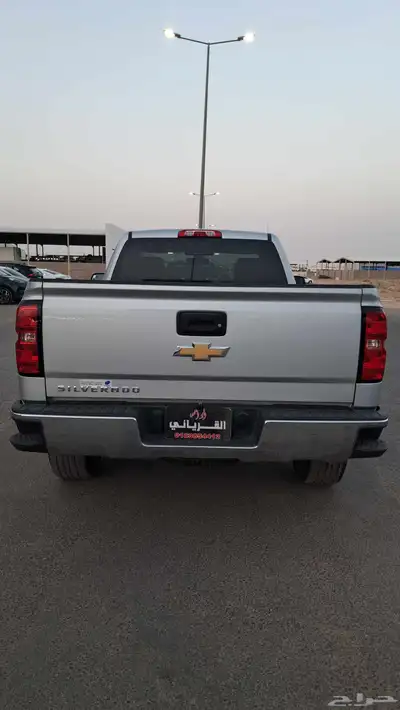 شفرولية سلفرادو موديل 2018عداد221الف 6سلندر 2