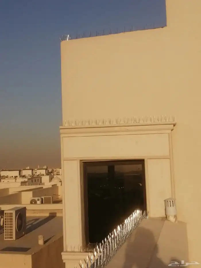 تركيب طارد ومانع الحمام 8
