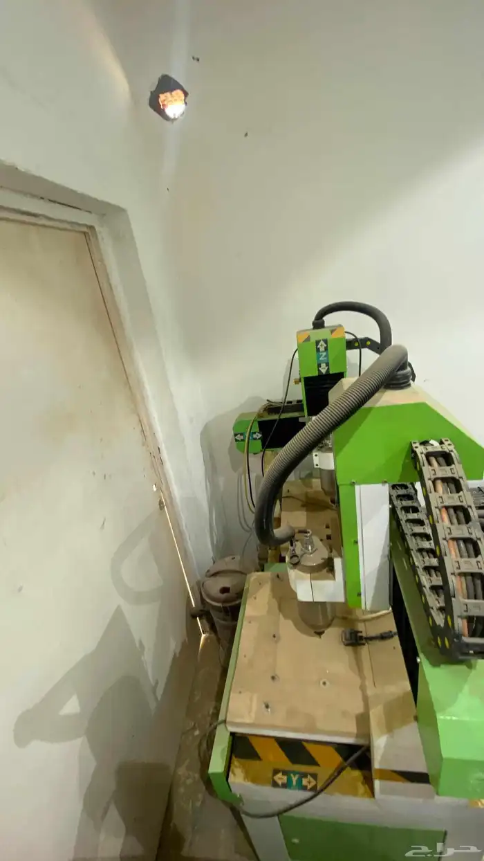 راوتر cnc 40 40 شبه جديد مستخدمه كم يوم فقط 0