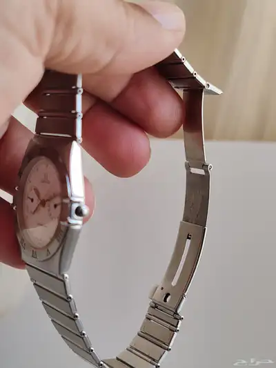 Omega Constellation Day Date Stahl Panda Deal Steel 5