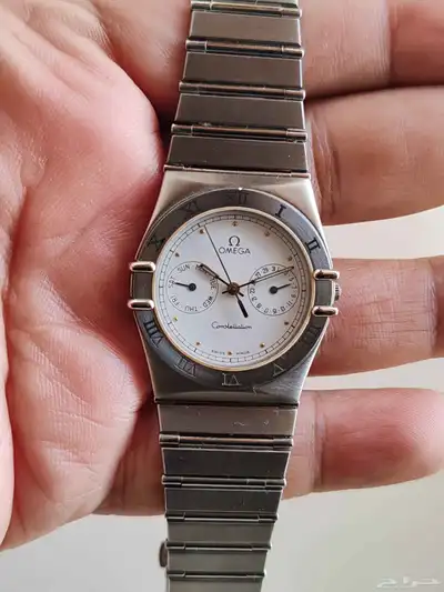 Omega Constellation Day Date Stahl Panda Deal Steel 0