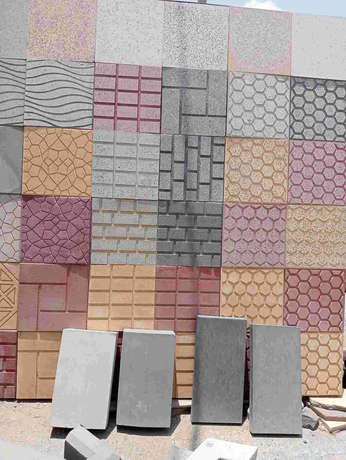 بلاط انتر لوك باانواعه 8