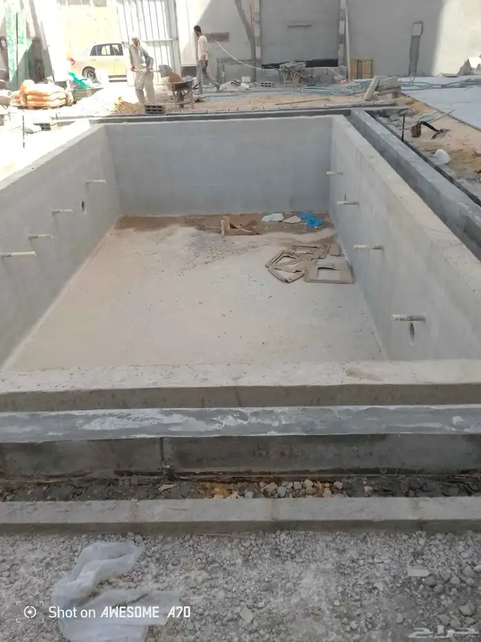بناء وتعديل المسابح والملاحق 1