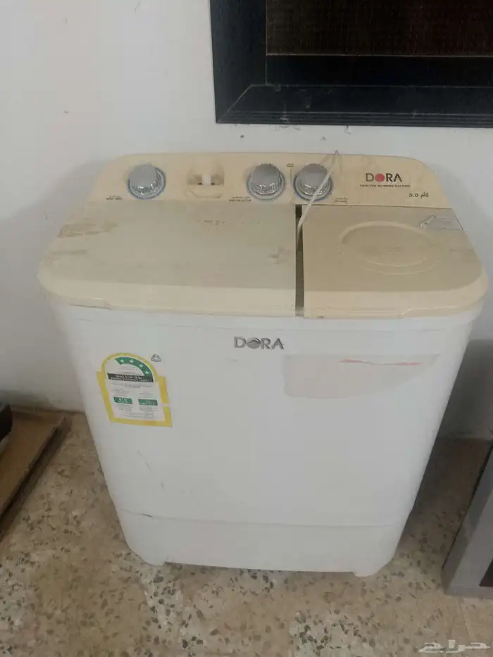 غسالة وتلفزيون عدد2 وفيديو سيكل رياضي ع السوم والبيع سمح 1