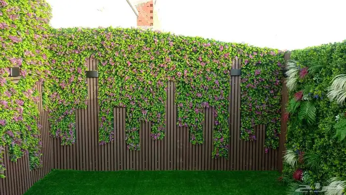 عشب 3d جداري عشب 2d. ثري دي 7