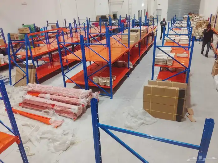 رفوف تخزين مستودعات وبقاله 3