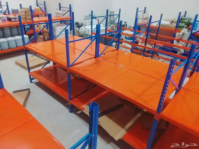 رفوف تخزين مستودعات وبقاله 4