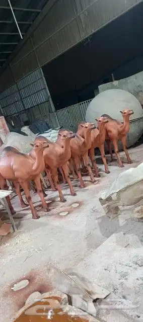 مجسمات ديكورات فايبر جلاس 3