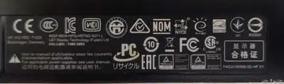 شاشه كمبيوتر مكتبي PC HP 6