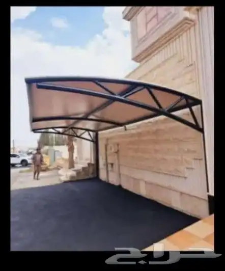 مظلات وسواتر برجولات وجميع أعمال الحدادة 9