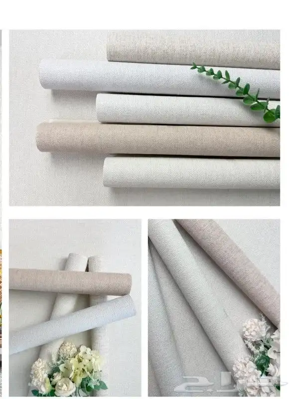 ورق جدران فندقي لينن جديد 3