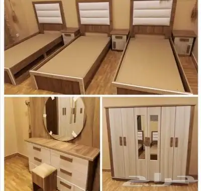 غرف نوم جديده جاهزة بسعر المصنع 25