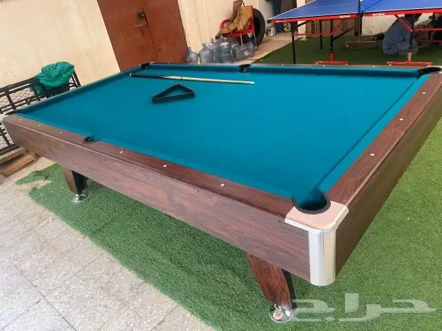 بلياردو رخام أو خشب تنس هوكي فرفيرة طاولة4ب1 متعدد استخدام 4