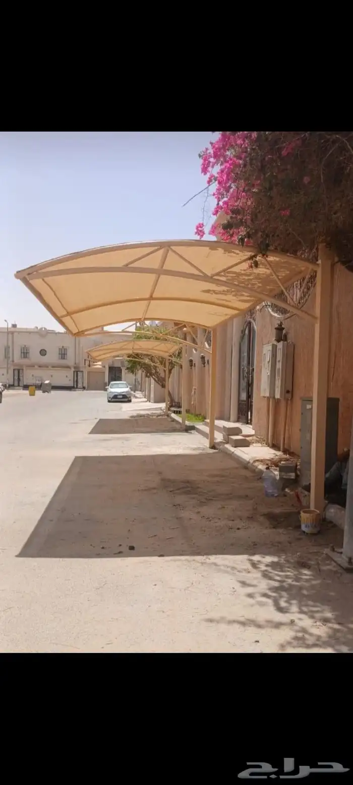 مظلات سيارات الاحساء 1