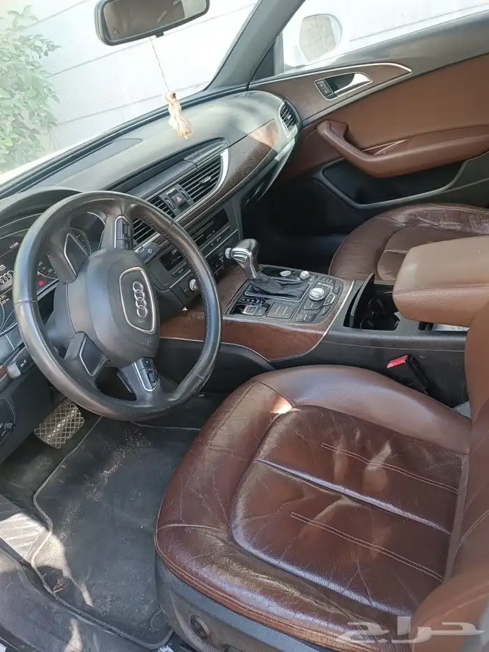 اودي A6 2012 ممشى حول 190 الف للتواصل واتس اب فقط باي وقت 2