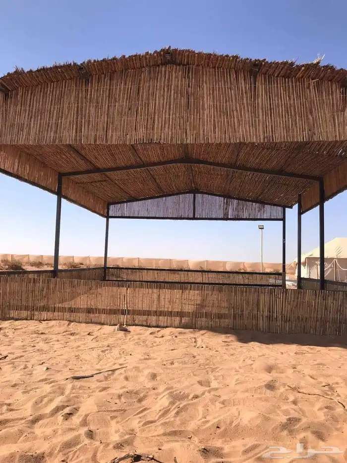 تركيب جلسات تراثية سعف الجريد جميع انواع التصميمات العريش 4