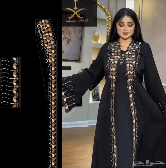 مصمم تطريز -وشاح- شعارات-عبايات-خرز-اسماءومفارش خبره15 سنه 7