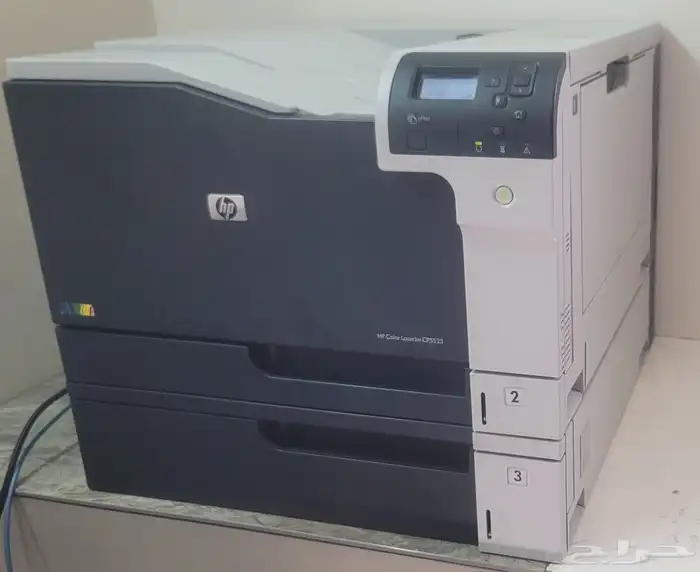 طابعة اتش بي ليزر Hp cp5525 ملونة A3 6