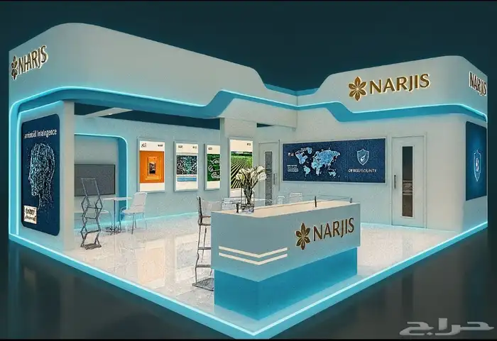 تصميم وتجهيز وتنفيذ بوثات المعارض والفعاليات والمؤتمرات 3