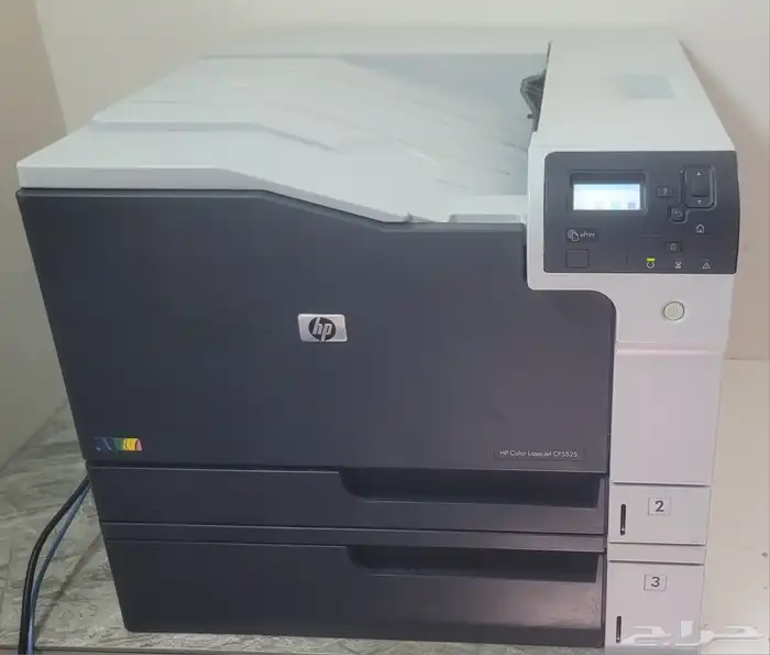 طابعة اتش بي ليزر Hp cp5525 ملونة A3 2