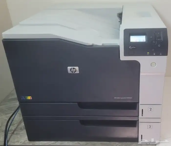طابعة اتش بي ليزر Hp cp5525 ملونة A3 1