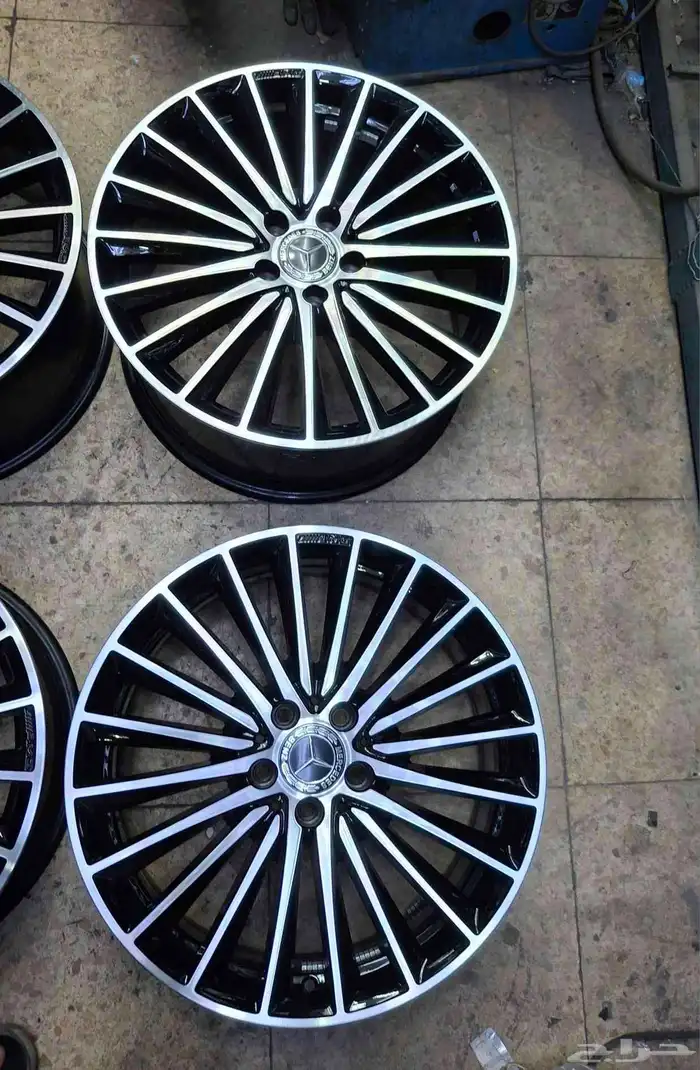 جنوط مرسيدس C200 موديل 2023.2024 مقاس 19 اصلية وكالة 2