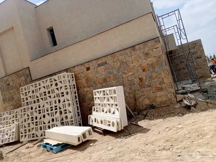 معلم حجر تلبيس الباحه رب راب ترميم بيوت قديمه 1