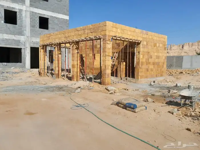 شبوك وبنا حجرطبيعي 2