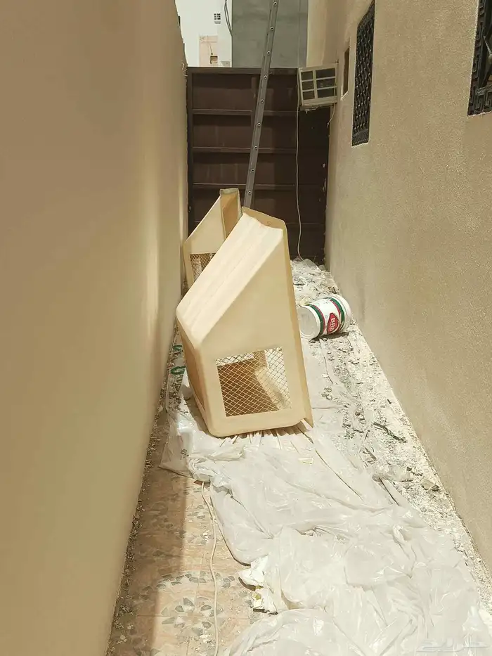 صندوق مكيف مكيف خارجى اغطية شفات خارجى فبر جلاص 4