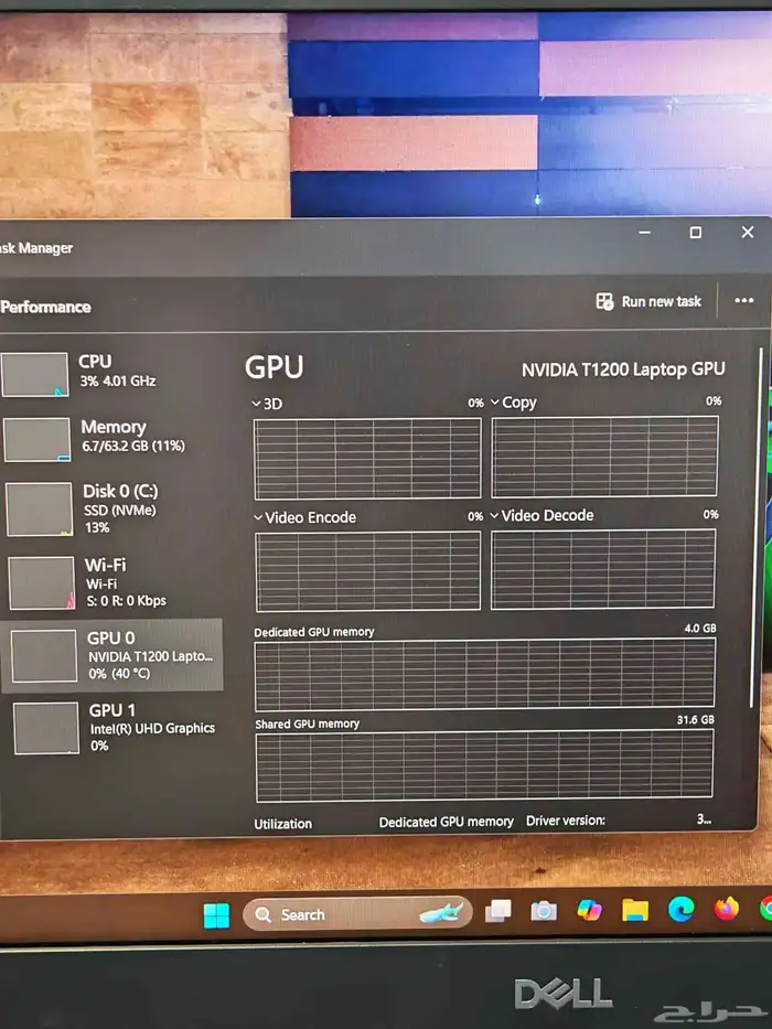 Dell Precision 7560   محطة عمل احترافية بذاكرة 64GB وتخزين 1 9
