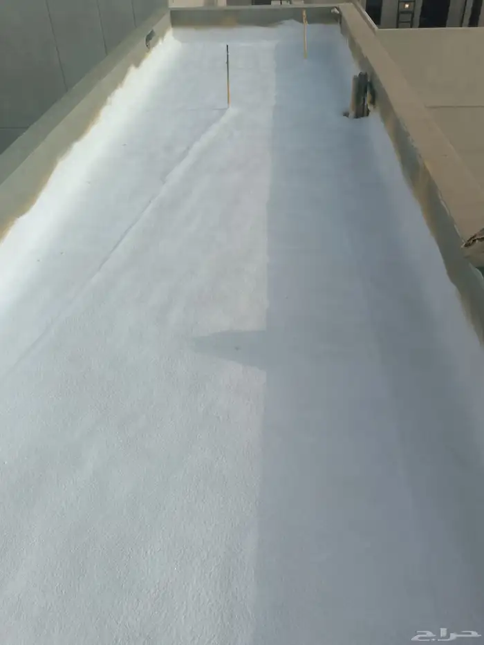 تنفيذ عازل الفوم للاسطح 0