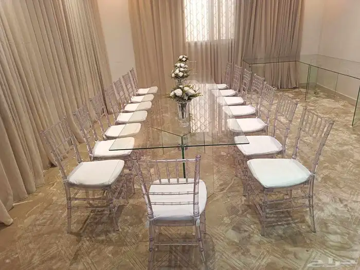 إيجار كراسي وطاولات 5