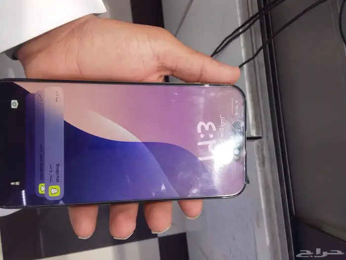 ايفون 16برو ماكس مستخدم نضيف أغراضه معه بالكامل مغير شاشه 1