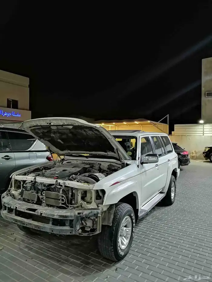 صدام فتك خلفي قطع فتك غطاء اسبير شبك باترول ترهيم سوبر سفاري 3