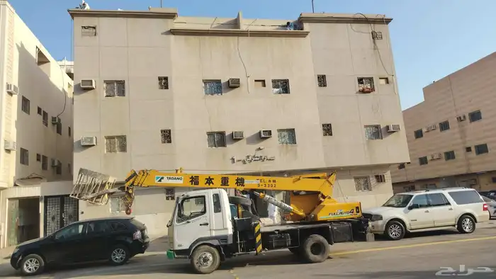 لتأجير الكرينات الونشات وجمع المعدات الثقيلة والبناء تشمل خد 0