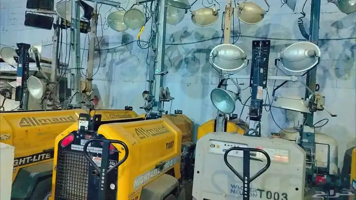 بيع  وايجار المولدات الكهربائية الحديثة والتورلايت 1