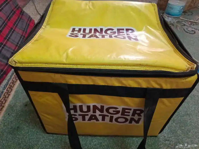 شنطة توصيل طلبات هنجرستيشن مستخدم نظيف 0