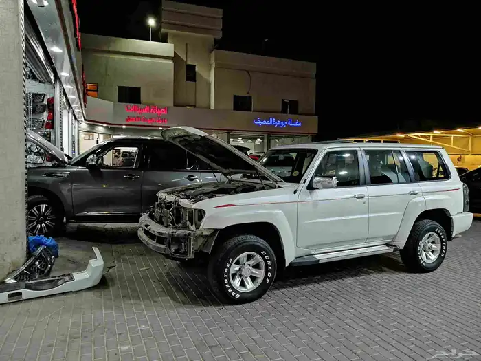 صدام فتك خلفي قطع فتك غطاء اسبير شبك باترول ترهيم سوبر سفاري 4