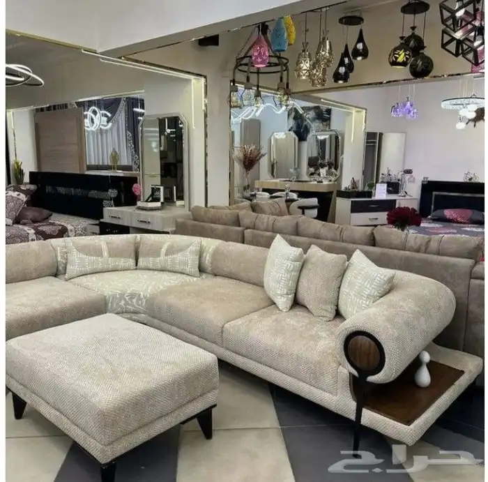 تفصيل احدث موديلات الكنب ولمساند وستائر 6