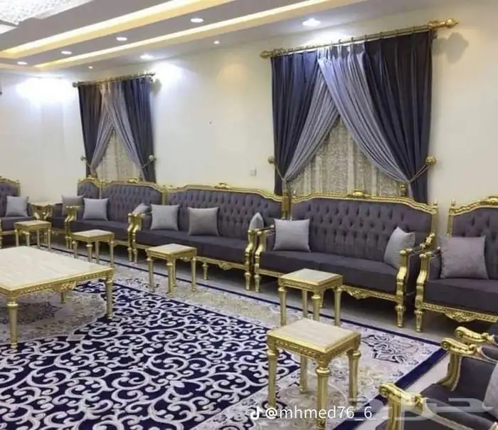 مفروشات وأثاث كنب ملكي مصري 17