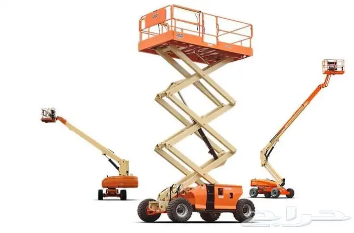 تاور لايت انارات رافعات شوكية هيدروليكية تلسكوبيه للايجار 14